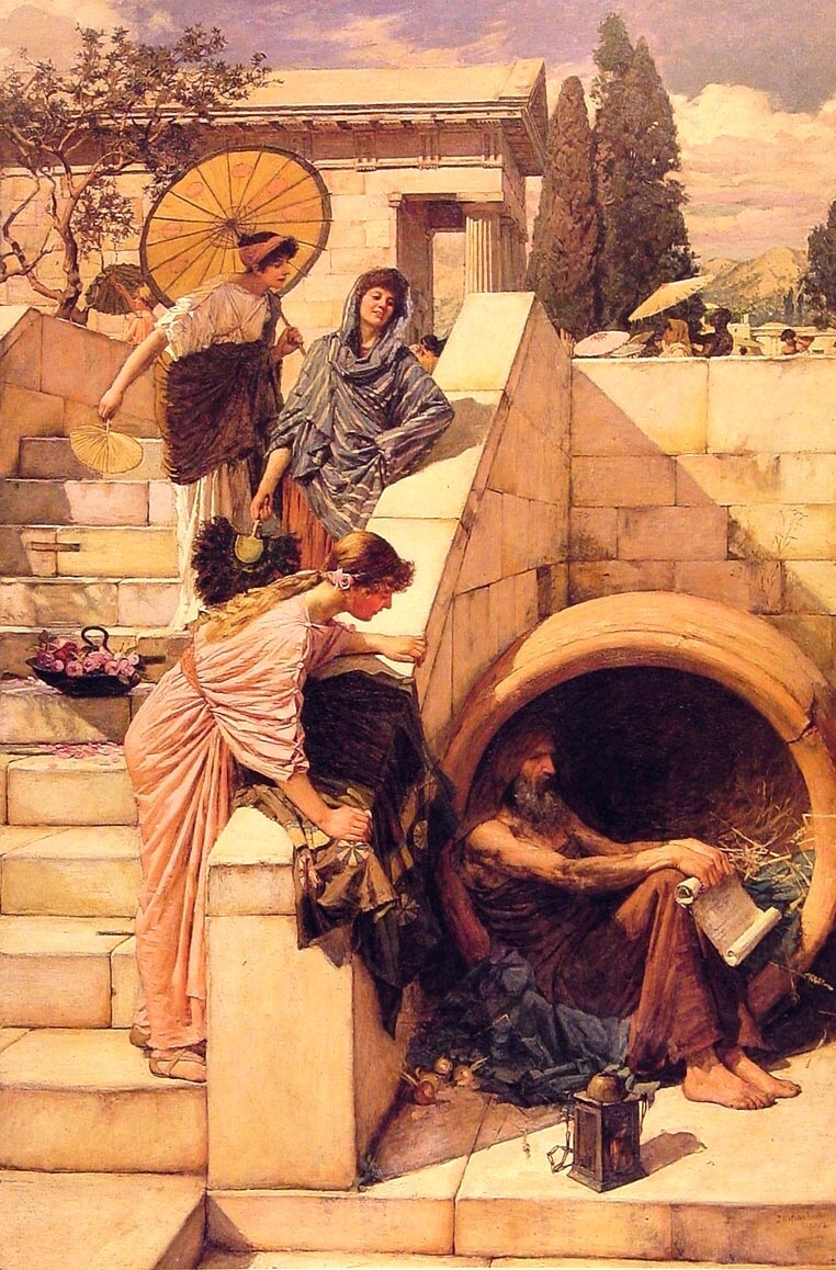 John William Waterhouse - Diogene.JPG